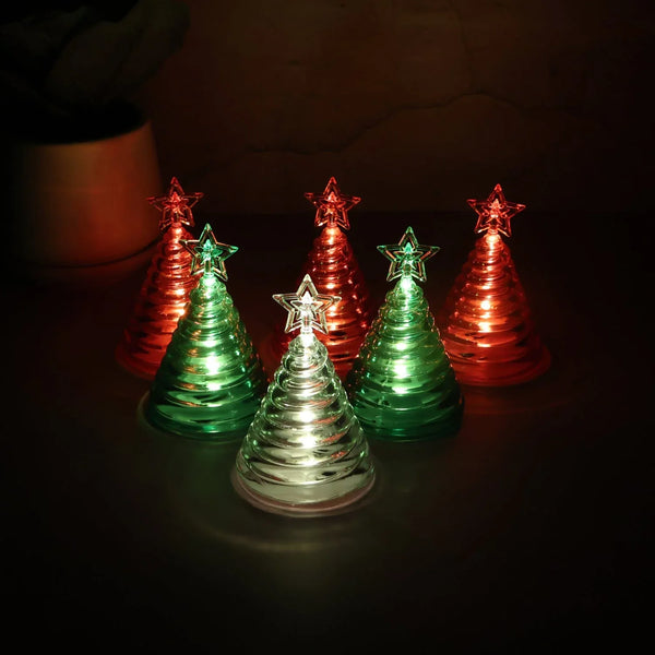 LED Christmas Tree Decorative Lights - (6 Pc / Set) - justgrabit.in | Just Grab It