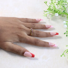 Elegant Nude Glossy Artificial Nail Tips fake nails (24 Pc Set) - justgrabit.in | Just Grab It