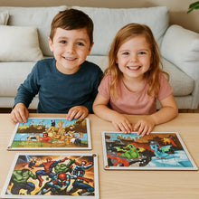 Educational Wooden Jigsaw Puzzle Board - (Mix Design / 1 Pc) - justgrabit.in | Just Grab It