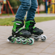 Professional Adjustable Inline Skates for Kids and Adults (Large / 1 Pair) - justgrabit.in | Just Grab It