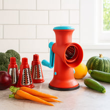 Apex 4 in 1 Signature Rotary Grater with Interchangeable Blades - justgrabit.in | Just Grab It