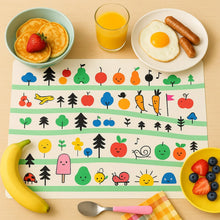 Colorful Cartoon Printed Dining Table Placemats for Kids (4 Pc / 40x30 Cm) - Justgrabit Inc.