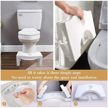 Plastic Non - Slip Folding Toilet Squat Stool - Justgrabit Inc.