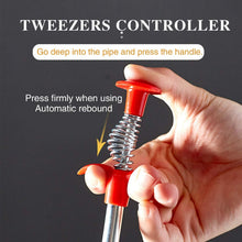 Flexible Spring Drain Cleaning Tool with Hand Grip (1 Pc / 90 Cm) - justgrabit.in | Just Grab It