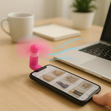 Mini Mobile Phone Cooling Fan - (1 Pc) - justgrabit.in | Just Grab It