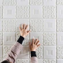 Wallpaper 3D Foam Wallpaper Sticker Panels (70 x 70 Cm / 1 Pc) - justgrabit.in | Just Grab It