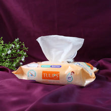 Tulips Sensitive Baby Wet Wipes (1 Set) - justgrabit.in | Just Grab It