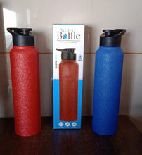 Stainless Steel Water Bottle, Fridge Water Bottle (1000ML / Mix Colour / 1 Pc) - Justgrabit Inc.