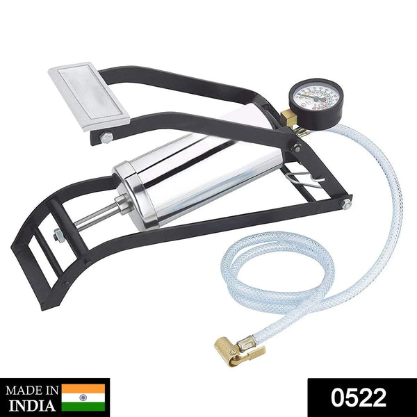 Heavy Duty Steel Foot Pump for Bike, Car, Cycle & More Vehicles - justgrabit.in | Just Grab It