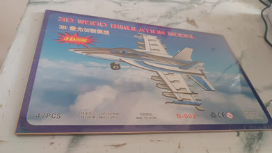 3D Wooden Aircraft Puzzle DIY Assembly Kit (Mix Design – 1 Set) - justgrabit.in | Just Grab It