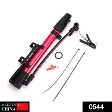 Aluminum Mini Bicycle Air Pump (Multicolor) - justgrabit.in | Just Grab It