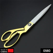 Gold Plated Professional Cloth Cutting Scissor - Justgrabit Inc.