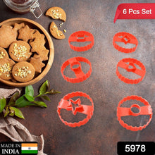 Easter Cookie Cutter Set - Plastic Biscuit Cutting Tools for DIY Baking & Cake Decoration (6 - Piece) - justgrabit.in | Just Grab It