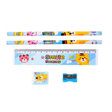 Wooden Pencil Set (5 Pc): School Supplies, Stationery Set for Kids - Justgrabit Inc.
