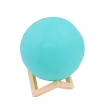 Moon Night Lamp Blue Color with Plastic Stand (15 x12 Cm / 1 Pc) - justgrabit.in | Just Grab It