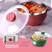Apex Premium Plastic Serving Bowl Set with Lids (2 Pc) - Justgrabit Inc.