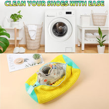 Shoe Washing Machine Bag with Microfiber Chenille Lining & Zipper (1 Pc) - justgrabit.in | Just Grab It