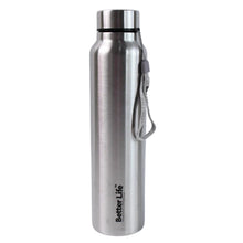Stainless Steel Single Wall Drink Water Bottle (1000 ML) - justgrabit.in | Just Grab It