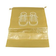 BEACH BAG SHOES STORAGE BAG CLOSET ORGANIZER NON - WOVEN TRAVEL PORTABLE BAG WATERPROOF POCKET CLOTHING CLASSIFIED HANGING BAG SHOE BAG LUGGAGE TRAVEL PORTABLE SHOE POUCH NON WOVEN TRANSPARENT WINDOW (3 PC ) - Justgrabit Inc.