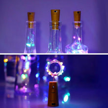 Wine Bottle Cork LED String Light, 2M Cable Multicolor, Battery Operated (1 Pc) - Justgrabit Inc.