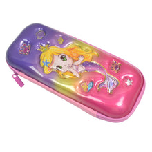 3D Cartoon Zipper Compass Box, Pencil Box (1 Pc / Mix Design) - justgrabit.in | Just Grab It