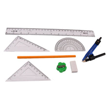 9 in 1 Stationery Set for School Student Office, Draft Rulers - justgrabit.in | Just Grab It