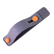 Dark Grey Phone Loop Finger Holder, Phone Grip Straps Silicone Phone Finger (1 Pc) - justgrabit.in | Just Grab It
