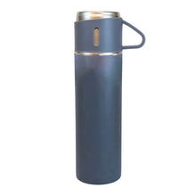 Stainless Steel Double Wall Insulated Flask Bottle With Cup (500ml Approx) - Justgrabit Inc.