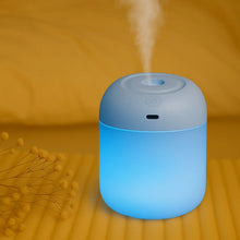 Portable Mini USB Humidifier with Light, Cool Mist & Essential Oil Diffuser (250ML / Mix Design) - Justgrabit Inc.