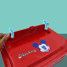 Cartoon Printed 4 Compartment Insulated Lunch Box Stainless Steel |Tiffin Box for Boys, Girls, School & Office Men for Microwave Freezer Safe Adult Children Food Container (1 Pc) - Justgrabit Inc.