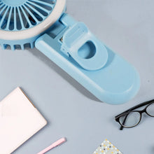 Clip Fan With Light, home, kitchen, Office Portable Fan, Rechargeable Fan - Justgrabit Inc.