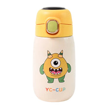 Stainless Steel Single Wall Insulated Flip Lid Kids Water Bottle (300 ML Approx) - Justgrabit Inc.