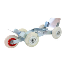Heavy - Duty Motorcycle Front Wheel Parking Roller Stand (1 Pc) - justgrabit.in | Just Grab It