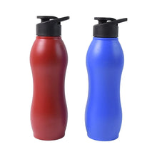 Stainless Steel Water Bottle (1000ML / Mix Colour / 1 Pc / Matte) - Justgrabit Inc.