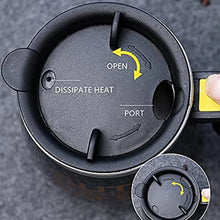 Self Stirring Mug With Lid used in all kinds of household and official places for serving drinks, coffee, any types of beverages etc. (1 Pc / 400 ML) - Justgrabit Inc.
