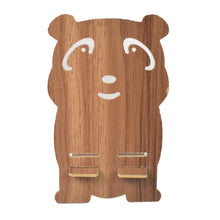 Wooden Cartoon Shape Design Mobile Stand (1 Pc) - justgrabit.in | Just Grab It