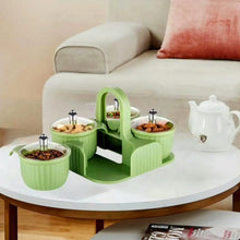 Multipurpose Plastic Storage Container Set: Kitchen Jars, Spices, Cookies - Justgrabit Inc.