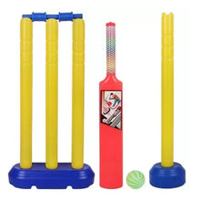 Plastic Cricket Set with Stump,Ball and Bat Kit - Justgrabit Inc.