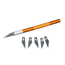 Precision Electronic Spices Hand Repair Cutting Knife with 5 Extra Sharp Blade (1 Set) - justgrabit.in | Just Grab It
