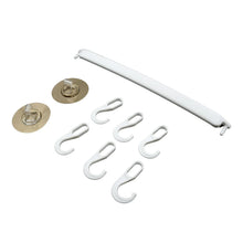 1pc bath towel hanger wall mount towel hanger wall towel shelf towel hanging rack kitchen towel holder towel hanging hook - Justgrabit Inc.