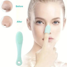 Silicone Makeup cleaning tool, finger wash Face Scrubber Facial Cleansing Brush (1 Pc / Mix Color) - justgrabit.in | Just Grab It