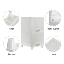 Multipurpose Storage Cabinet, Storage Solutions plastic drawers || Multi Layer Wardrobe Storage Drawers || Foldable Multipurpose Drawer Units For Kitchen, Bathroom, Bedroom, Cloth (2 Layer) - Justgrabit Inc.