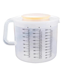 Plastic Baking Measuring Cup 2.5L Measurement with Scale Kitchen Pouring Cup - Justgrabit Inc.