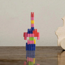 Bullet Blocks for Intelligent Kids Creative Bullets Shaped Building Blocks (Approx 88 Pcs) - justgrabit.in | Just Grab It