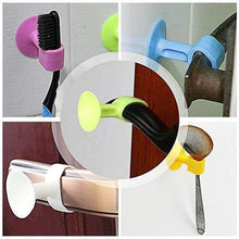 Self - Sucking Silicone Door Stopper (5 Pcs Set) - justgrabit.in | Just Grab It