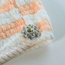 Soft Microfiber Hair Drying Towel Wrap with Cute Teddy Bear Button (1 Pc) - Justgrabit Inc.