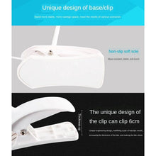 Desk Lamp Adjustable Gooseneck USB Rechargeable 3 modes of Lighting, Reading Lamp for Dorm White, Study Desk lamp Suitable for Girls College Bedroom Reading - Justgrabit Inc.