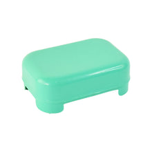 Premium Quality Rectangular Aqua Green Plastic Soap Case (1 Pc) - justgrabit.in | Just Grab It