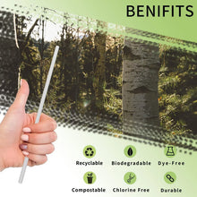 Paper Straw – Plain 6 mm Diameter, 200 mm Length, 50 Pcs Pack - justgrabit.in | Just Grab It