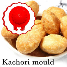 4 Pcs Plastic Red Kitchen Tool Mould Dough Press - Justgrabit Inc.